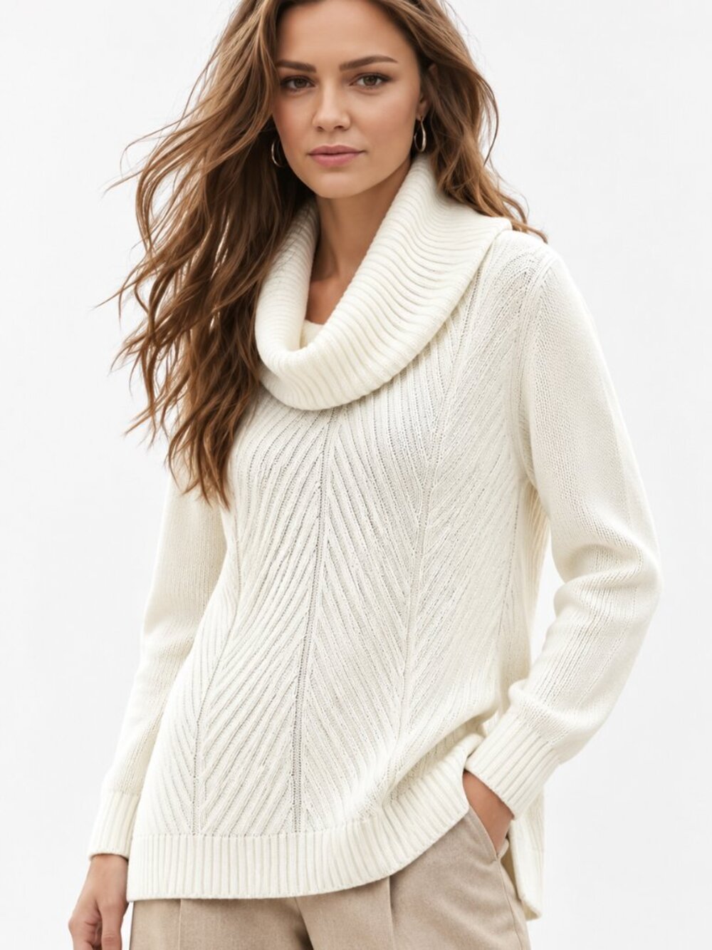 EUC Calvin Klein cowl neck sweater